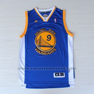 Maglia Golden State Warriors Andre Iguodala #9 Blu